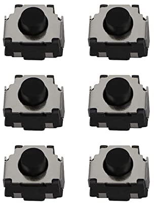 Create idea 6 PZ L R Tasto Microinterruttore Sinistra Destra Pulsante Paraurti Premendo Microinterruttore Compatibile con Switch 2DS 3DS XL Joystick Controller Ricambi