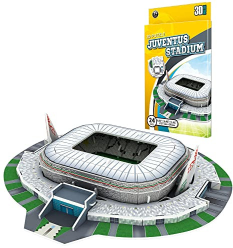 Georgie Porgy 3D Fußballstadion Puzzle Spielzeug Modell Bauen Baukästen für Kinder Geburtstagsgeschenke (Del Alp Stadion 24 Stück)