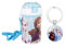 OM SUPPLIES Bouteille d'eau pop-up La Reine des Neiges II avec cordon tour de cou pour un transport facile à l'école, le déjeuner des enfants, 450 ml avec porte-clés La Reine des Neiges
