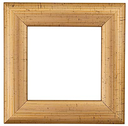 ElekTek Decorative Switch Surround Frame Cover Finger Plate Milano Gold Craquelure