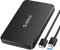 ORICO Festplattengehäuse 2 5 Zoll USB 3.0, UASP 2 5 Zoll Gehäuse für 7/9,5 mm SATA I II III HDD/SSD mit USB Kabel, Externe Festplattengehäuse Unterstützt 6 TB, Werkzeugfreie(Schwarz, 2588U3)