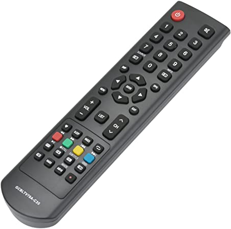 Ersatz Fernbedienung passend für OK. SABA PEAQ PTV-32H-5024C LED32GRG5C-T ODL32850HC-TB ODL40673F-TB OLD32671H-TB ODL40850FC-TB ODL32970 ODL20671H-DB OLD32673H-TB OLD40670 ODL40671E-TB ODL32851HC-TB