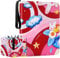 Sammelkarten Album, Betoores 900 Karten Sammelalbum mit Reißverschluss 9 Taschen 50 Seiten Sammelalbum Karten Sammelmappe Sammelheft Sammelkarten Ordner Kompatibel mit MTG, Ninjago, Rosa Kaninchen