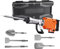VEVOR - Martello da demolizione, MAX 2200 W, martello elettrico resistente, interruttore in calcestruzzo 1350 BPM, 6 pezzi di scalpelli con custodia