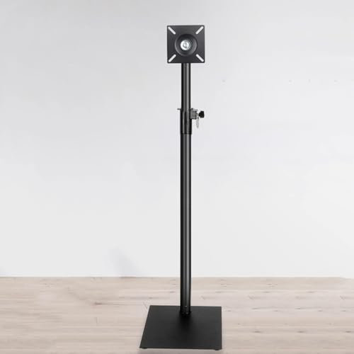 THEGA Soporte De Base para TV - Soporte para Monitor De Piso, Soporte De Monitor Individual Ajustable En Altura para Televisores De 12 A 34 Pulgadas, Esquina Y El Dormitorio.