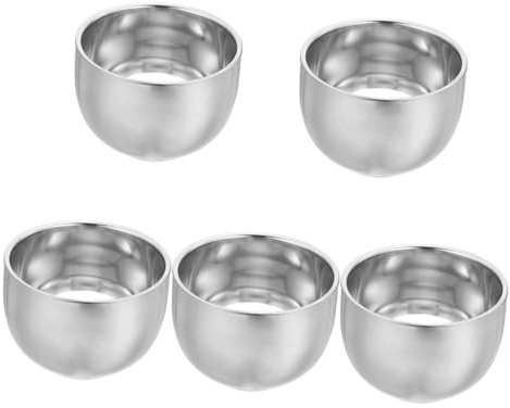 Didiseaon 5pcs Professional Shaving Mug for Men Household Shaving Bowl Convenient Design for Daily Shave Routine