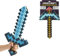 Mattel Minecraft Transformierendes Schwert/Spitzhacke