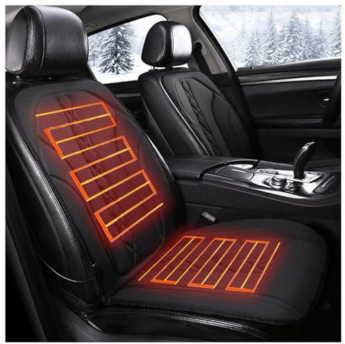 Sitzauflage Beheizbar Auto, Intelligente Steuerung 12v Auto Heizung 12v, Universeller Komfort Heizdecke 12v, für Fahrzeuge,Büro,Nr.2-1Packung