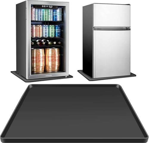 Bandeja de Drenaje para Mini-refrigeradores y Vinotecas, Alfombra para Lavadora, Protección de Silicona para lavandería de 60 x 60 cm, Adecuada para lavadoras, secadoras, cocinas