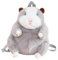 kowaku Plüsch Meerschweinchen -Rucksack -Fashion -Umhängetasche für Mädchen Foto -Requisite Reisen, Grau