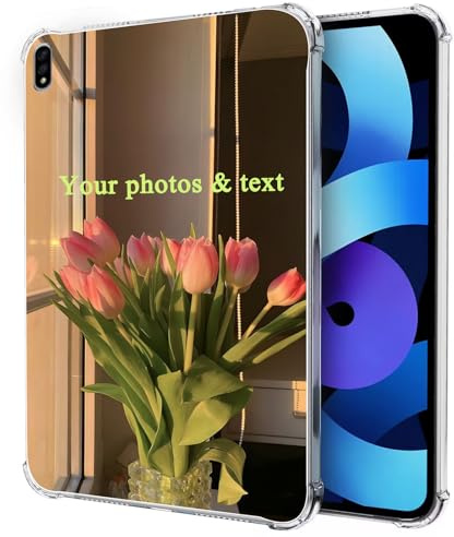 FortiCase Tablette Coque Personnalisée pour Samsung Galaxy Tab S7,Transparent Silicone Housse,Antichoc Etui avec Votre Propre Photo Image Texte,pour Galaxy Tab S7 Case -TU6