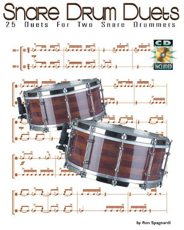 Snare Drum Duets: 25 Duets for Two Snare Drummers (Drum Instruction)