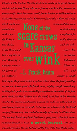 A Novel Journal: The Wizard of Oz (Compact): Novel Journal (Compact) (Novel Journals)