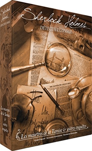 Sherlock Holmes SCSHDC01FR Detektiv-TIPP: Die Morde an der Themse & andere Ermittlungen, Mehrfarbig, 180 Stück (1er Pack) - Französische Sprache