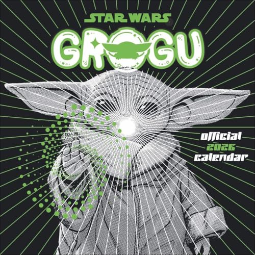 The Mandalorian Broschurkalender 2026: Kleiner Grogu ganz groß: Der Foto-Wandkalender rund um The Mandalorian mit zusätzlichem Poster, Platz für Termine und den besten Szenen aus der Serie.