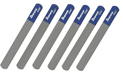 IBANEZ Prestige Sattelfeilen Set - 6-teilig - für Konzert Gitarre (.028 - .042) (4449CG6)