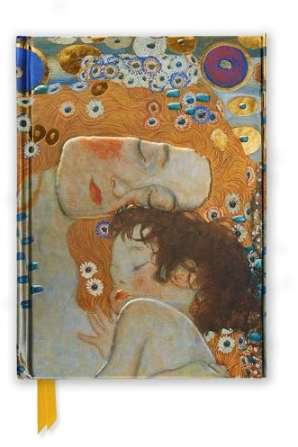 Premium Notizbuch DIN A5: Gustav Klimt, Die drei Lebensalter einer Frau: Unser hochwertiges, liniertes Blankbook mit festem, künstlerisch geprägtem ... DIN A 5 mit Magnetverschluss, Band 4)