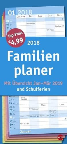 Familienplaner Basic - Kalender 2018