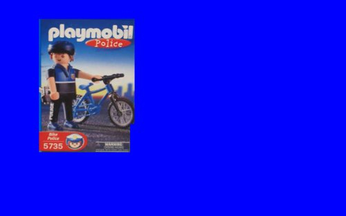 PLAYMOBIL® 5735 - Polizist mit Fahrrad international