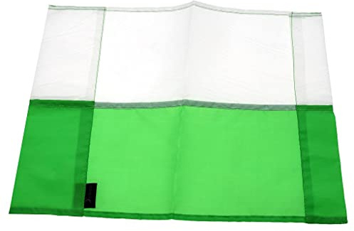 ND Sports PT Eckflagge, Smaragdgrün/Weiß