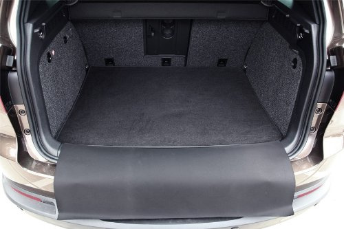 tuning-art 2600 Kofferraummatte passend für VW Tiguan 1 5N 2007-2015 2-teilig mit Ladekantenschutz
