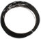 Perlin - 30 Stahl Halsreif Halskette 54cm Schwarz Halsringe mit Edelstahl Schraubverschluss Schmuckteile Spiraldraht Bastelmaterial Bastelset Bastelbedarf Bastelzubehör Schmuckdesign M293 x3