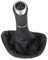 ICT Schaltknauf Schalthebel Schaltsack Schaltmanschette Leder, 6 gang kompatibel mit: Mercedes V – Class 2003-2010 / Vito W639 Bj. 2003-2010 / Viano 2003-2010 (D Naht blau)