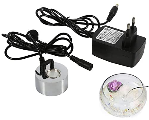 Fabricante de la niebla - ultrasónico Nebulizador fabricante de la niebla de la fuente del estanque de agua del atomizador humidificador de aire húmedo del aire húmedo frío Niebla iones negativos con
