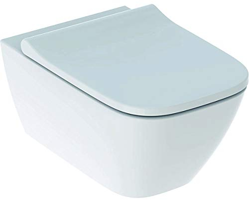 Smyle Square Geberit WC suspendu RimFree + Abattant SoftClose 500.683.01.1