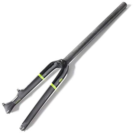 TYXTYX W ·; Z Forcella Ammortizzata Anteriore Completamente in Fibra di Carbonio Bicicletta BMX Ultraleggera C Disco Freno 14/16/20 Pollici