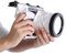 Zunate Custodia Subacquea Impermeabile, Fotocamera Subacquea da 20 M con Dito HD Custodia per Borsa da Nuoto Impermeabile Universale Custodia per Fotocamera Reflex, per, per