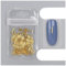 1 Beutel 200-500pcs Rose Gold Splitter Nagelteile Nagelteile Dekoration Stern Kreis Mond Nail Art Nail Salon-111