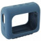 Coque en Silicone Anti-Poussière Compatible pour JBL Go 3, Housse de Protection pour Haut-Parleur Bluetooth, Accessoires de Coque Anti-Chute (Bleu Marine)
