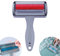 Pet Hair Remover - Reusable Cat and Dog Hair Remover for Furniture, Sofa, Carpet, Clothing, Car Seats Bedding - Eco-Friendly, Portable, Multi-Surface Lint Roller & Animal Fur Removal Tool (Grey/Red)