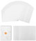 50st Vorgefaltet Pergamenthüllen, A5 Pergamentpapier für Hochzeitseinladungen Durchscheinend Vellum Paper Jacket für Hochzeit Brautparty Babyparty Geburtstag