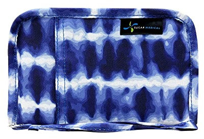 Sugar Medical Diabetic Supply Case | Blue Tie Dye