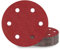 KONGMING Schleifpapier 225mm Klett 25 Stück 6 Loch Körnung P60 für Trockenbauschleifer Schleifgiraffe langhalsschleifer