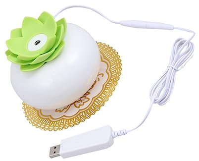 KOMBIUDA mute aroma diffuser diffuser for essential oils ceramic humidifier radiator humidifier flower shape humidifier essential oil diffuser for car baby Anhydrous