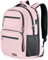 BIKROD Rucksack Herren Damen, Schulrucksack Jungen Teenager, Wasserdicht Arbeit 15.6 Zoll Laptop mit USB Ladeanschluss, Reisen Wandern Backpack mit Anti Diebstahl Tasche, Schwarz Daypack, 20-35 L