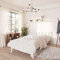 CIADAZ Massivholzbett Weiß Kiefer 90x190 cm, Familienbett, Bed Frame, Bettstell, Bettrahmen, Jugendbett, Schlafzimmer Bett, Bettgestell - 810048