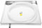 Angoily Bandeja Aire Acondicionado Exterior 40x40 cm con Manguera de Drenaje de 2 m y Abrazadera Deposito Agua Aire Acondicionado Bandeja Condensados para Unidades HVAC Lavadora