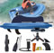 Faltbarer 2-In-1 Elektromotorboot Jetski Aufblasbares Boot &Unterwasser-Tauchscooter-BüRstenlosem 500w-Motor,10000mah-Akku FüR SchwimmausrüStung Zum Tauchen Meer FüR Erwachsene,Kinder ,Blue