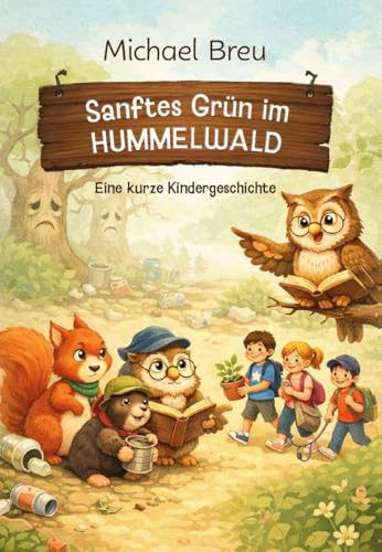 Sanftes Grün im Hummelwald: Eine kurze Kindergeschichte