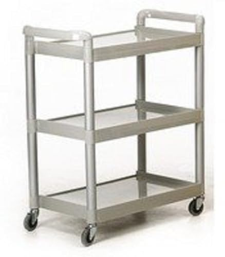 GPC 3 Shelf Service Trolley HI424Y - Grey, Pack of 1