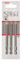 Bosch 2607001767 89 mm Extra Hard Screwdriver Bit Set (3-Piece)