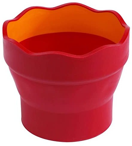 Faber Castell FC-181517 Watercup Clic & Go Roze/Oranje