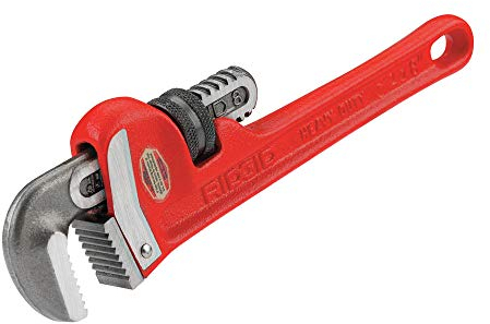 RIDGID RID31005 31005 Heavy-Duty-Gerade Rohrzange 200 mm (8 Zoll) Kapazität 25mm