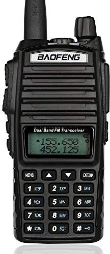 BAOFENG UV82 walkie Talkie Mayor Radio de Dos vías UV-82 Portable jamón Doble Banda VHF UHF Familia Receptor portátil Hotel Centro Comercial