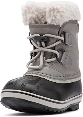 Sorel KIDS YOOT PAC NYLON WATERPROOF Schneestiefel für Unisex Baby, Grau (Quarry x Dove) - Children, 30 EU