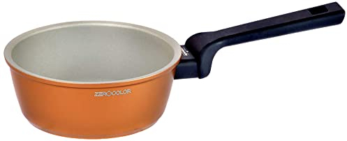 Salutella Casseruola Zerocolor Unica Pentola Antiaderente Della Salute Alluminio 16 Cm | Pentola Pasta Brevetto Italiano Zero Nichel, Pigmenti, Pfoa, Bpa